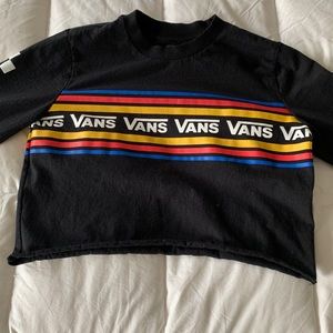 Cropped VANS long sleeve shirt